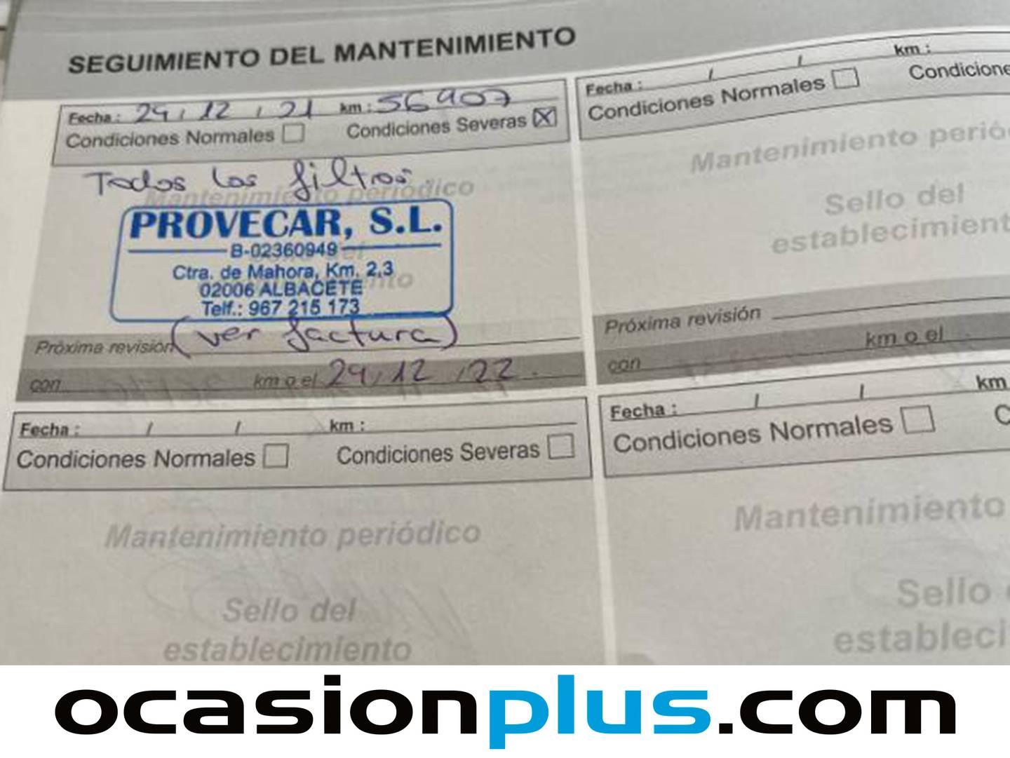 Foto del mantenimiento del Peugeot 5008 Peugeot 5008 BlueHDi 130 S&S Allure (130 CV) 7 Plazas