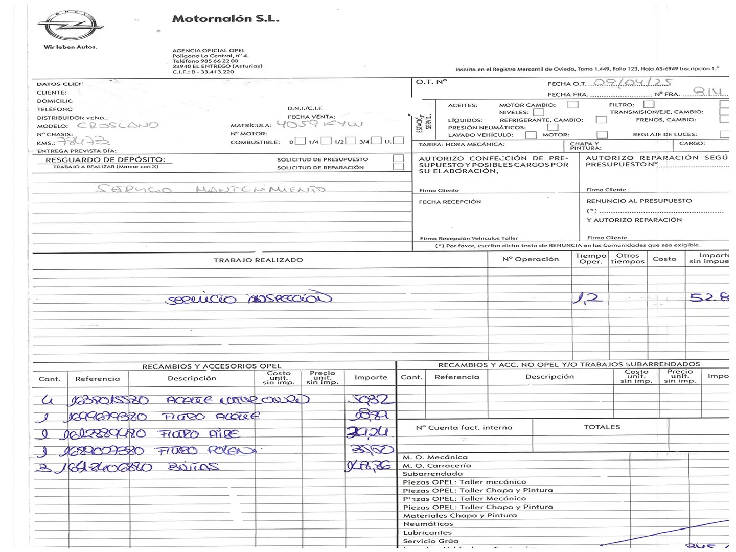 Foto Opel Crossland X Opel Crossland X 1.2 Edition Pro (81 CV) GLP