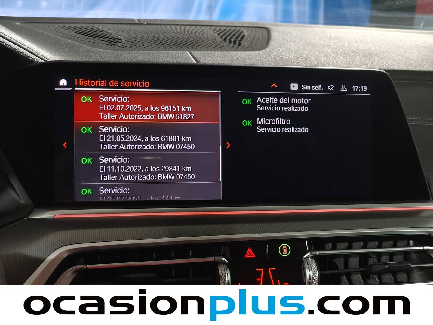 Foto del mantenimiento del BMW X6 BMW X6 xDrive30d (286 CV)