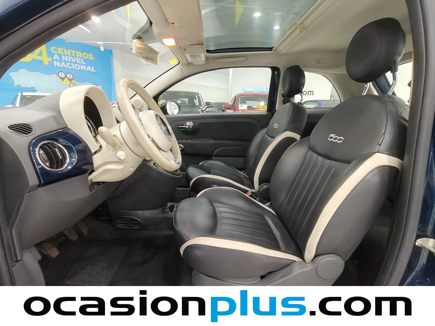 Foto asientos delanteros Fiat 500 Fiat 500 1.2 8v Lounge (69 CV)