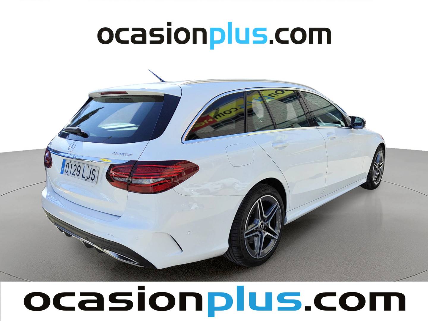 Foto trasera Mercedes Clase C Mercedes Clase C Estate 220 d 4Matic (194 CV) Pack AMG derecha