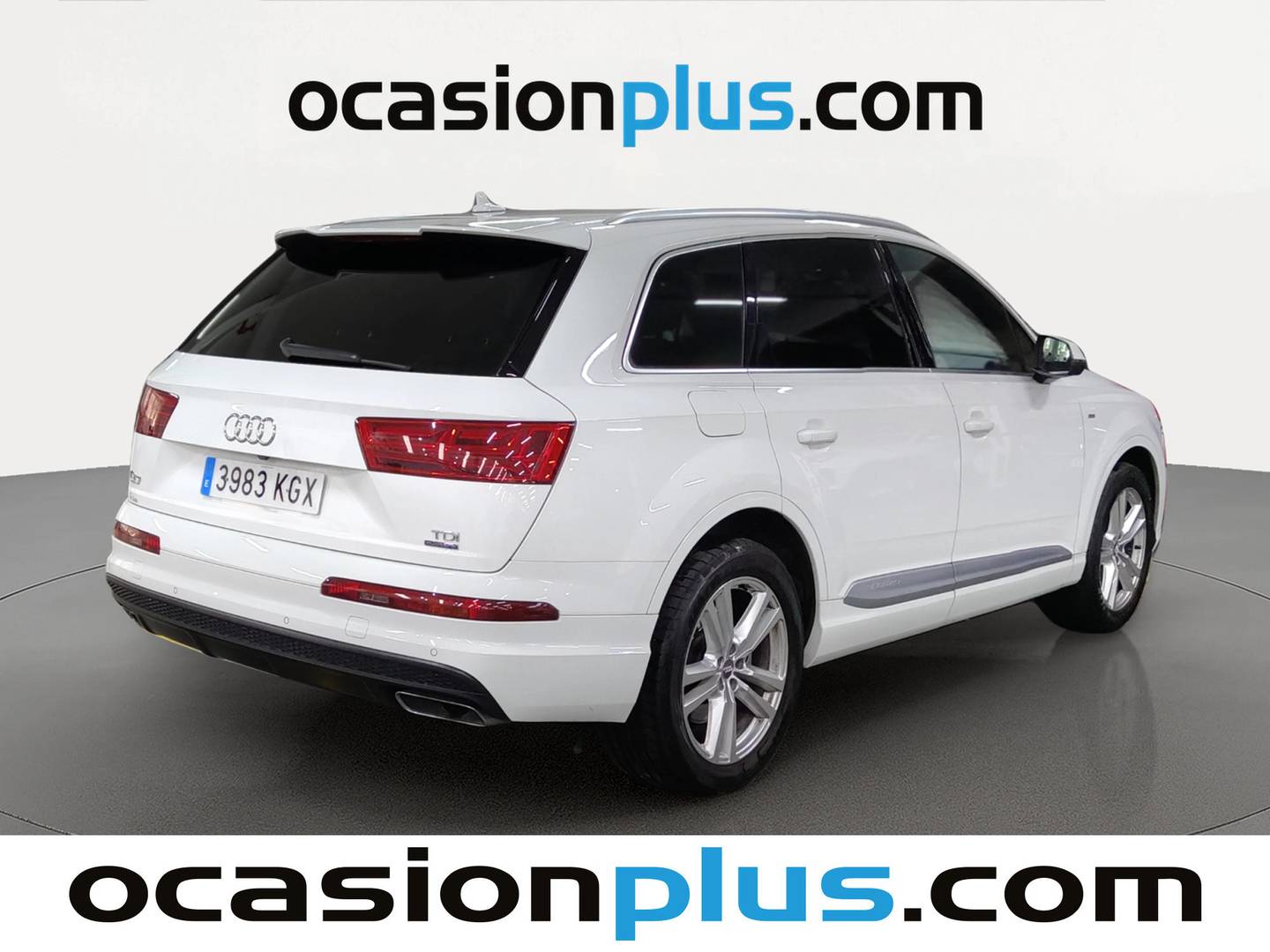 Foto trasera Audi Q7 Audi Q7 3.0 TDI quattro (272 CV) tiptronic 7 Plazas Pack S-Line derecha