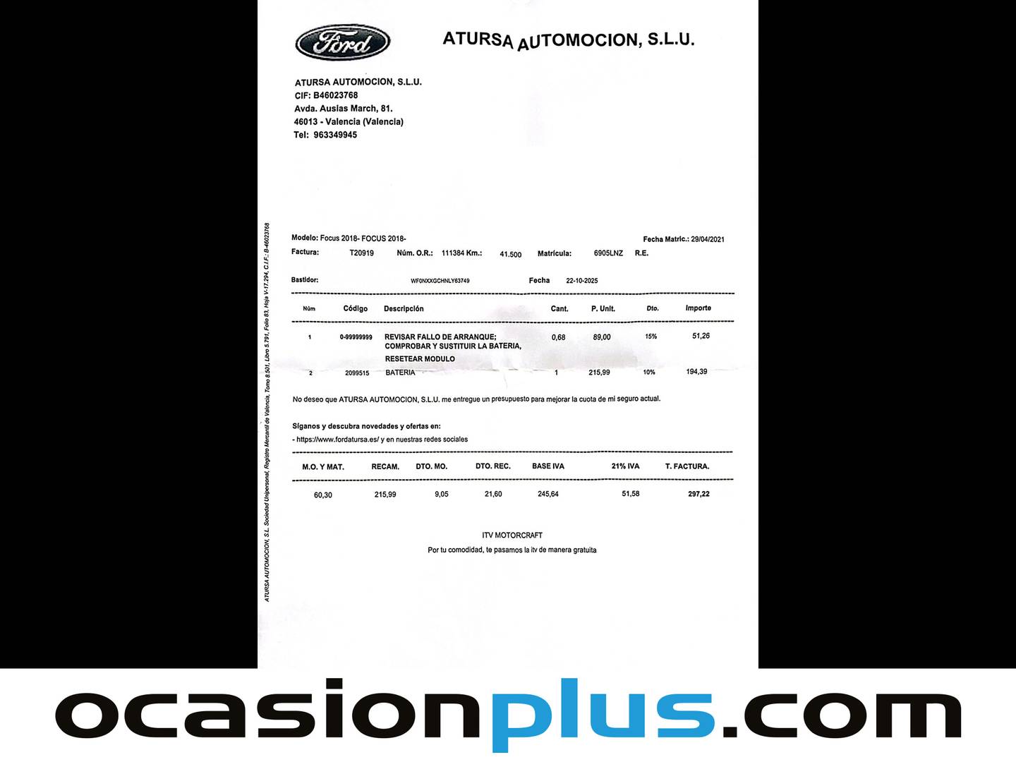 Foto Ford Focus Ford Focus 1.0 Ecoboost MHEV Active (125 CV)