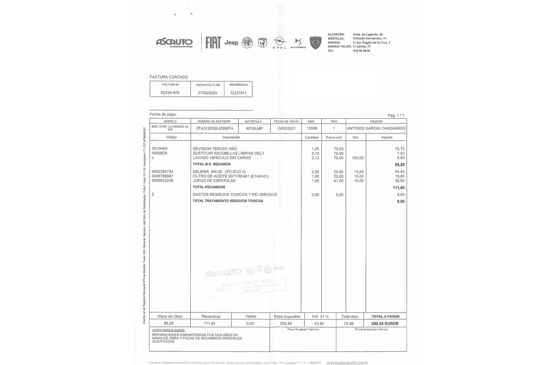 Fiat 500C 1.0 Hybrid Dolcevita - foto 20