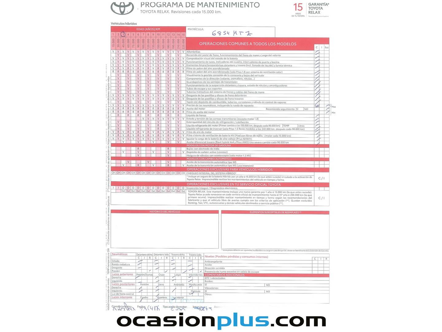Foto del mantenimiento del Toyota Hilux Toyota Hilux 2.4 D-4D Doble Cabina GX (150 CV)