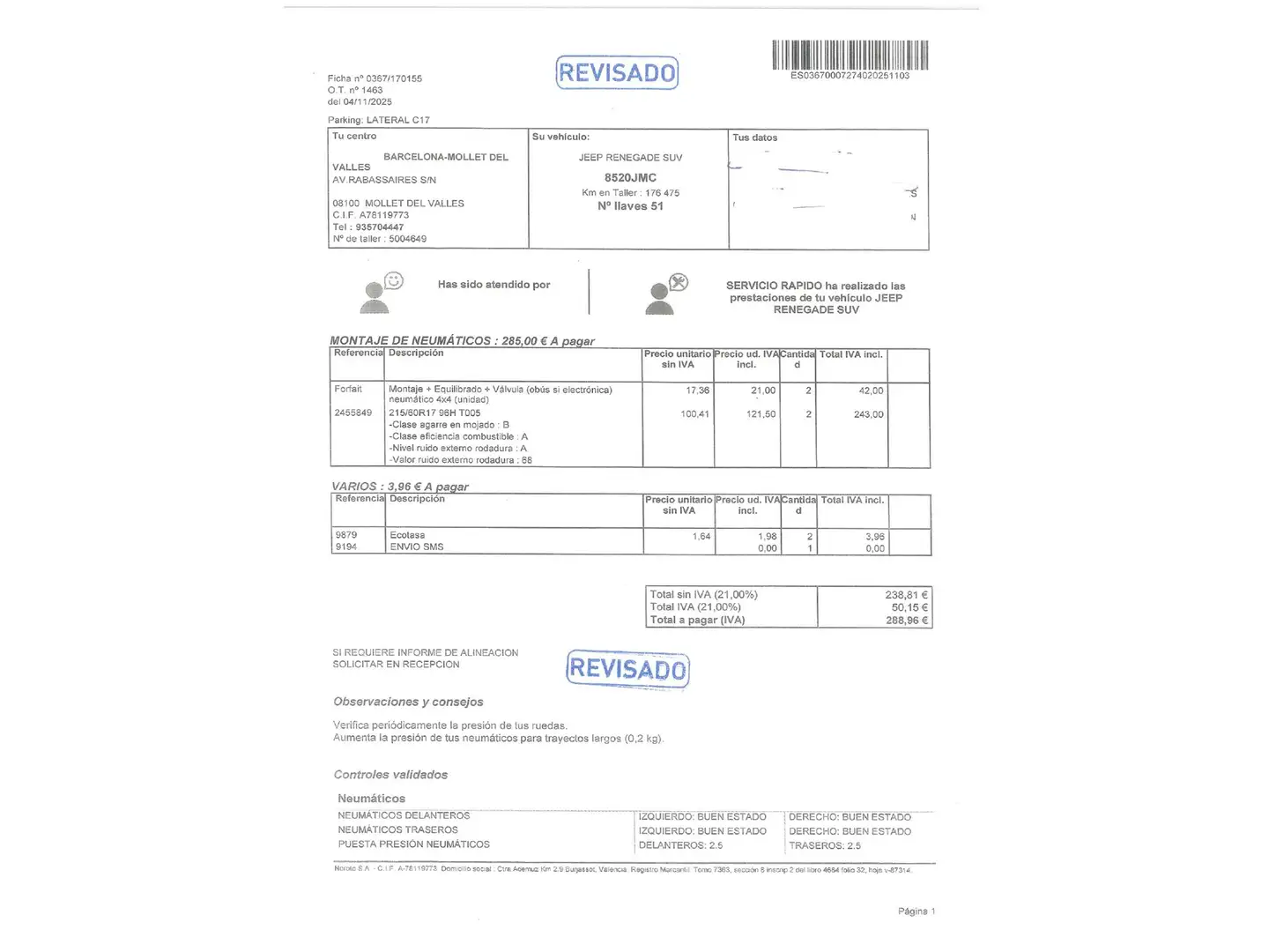 Foto Jeep Renegade Jeep Renegade 1.6 Multijet Longitude 4x2 (120 CV)