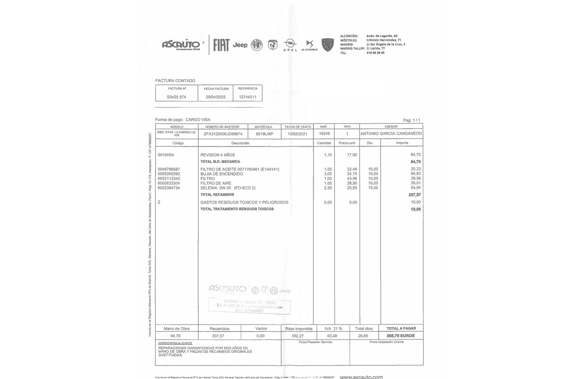 Fiat 500C 1.0 Hybrid Dolcevita - foto 19