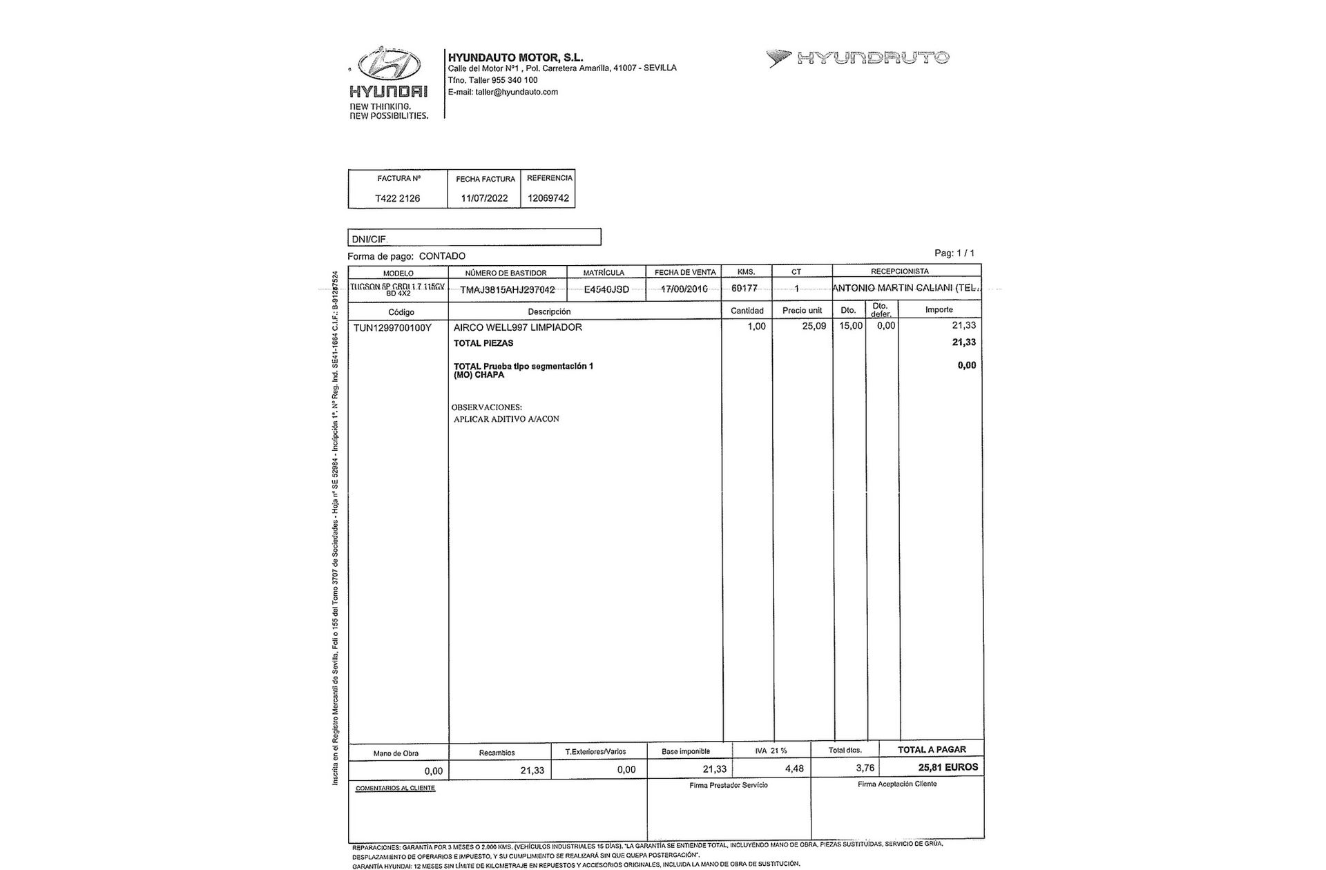Hyundai Tucson 1.7 CRDi Blue Drive Klass Nav 4x2 - foto 17