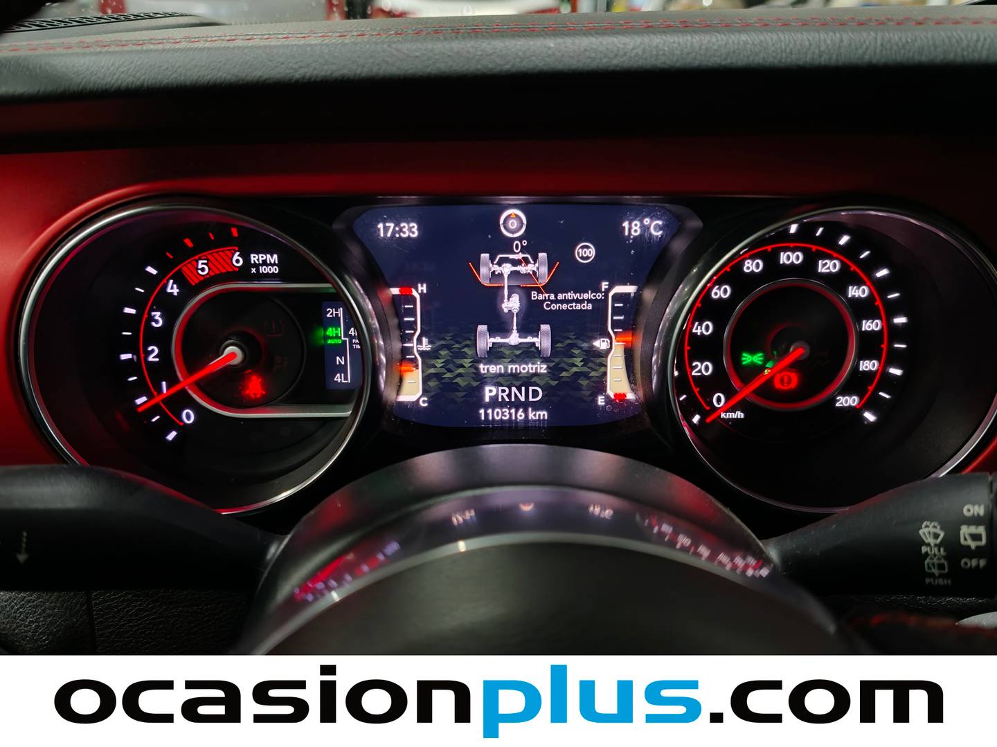 Jeep Wrangler Jeep Wrangler 2.2 CRD Rubicon 8ATX (200 CV) de ocasión