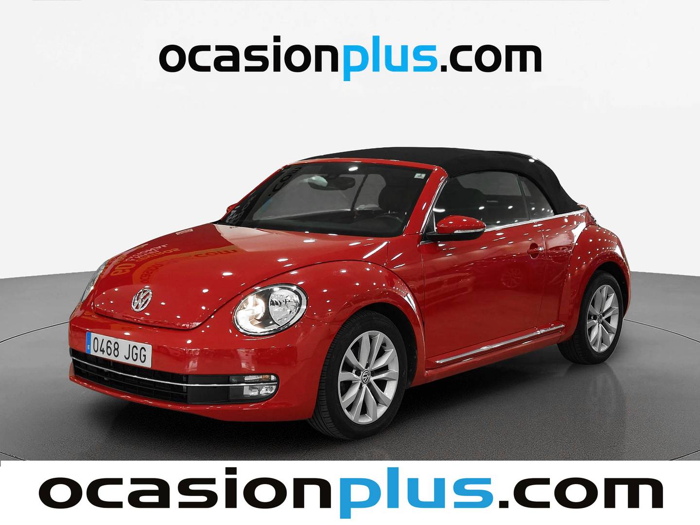 Foto delantera Volkswagen Beetle Volkswagen Beetle Cabrio Design 2.0 TDI BMT (110 CV) derecha