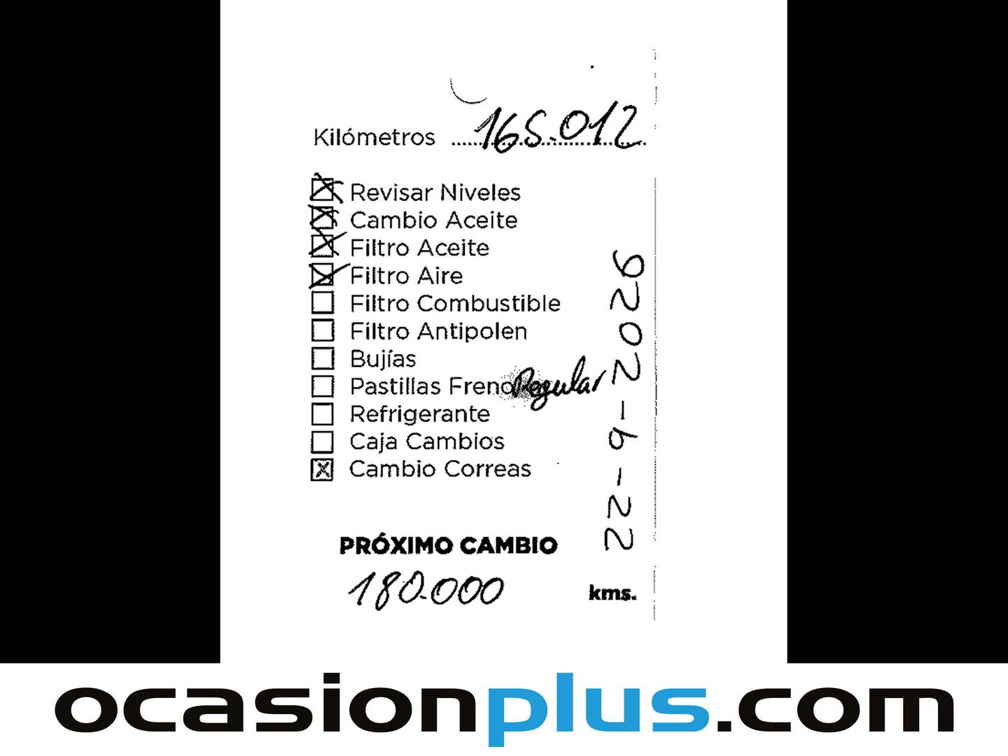 Foto del mantenimiento del Citroën C4 Spacetourer Citroën C4 Spacetourer PureTech 130 S&S Live EAT8 (130 CV)