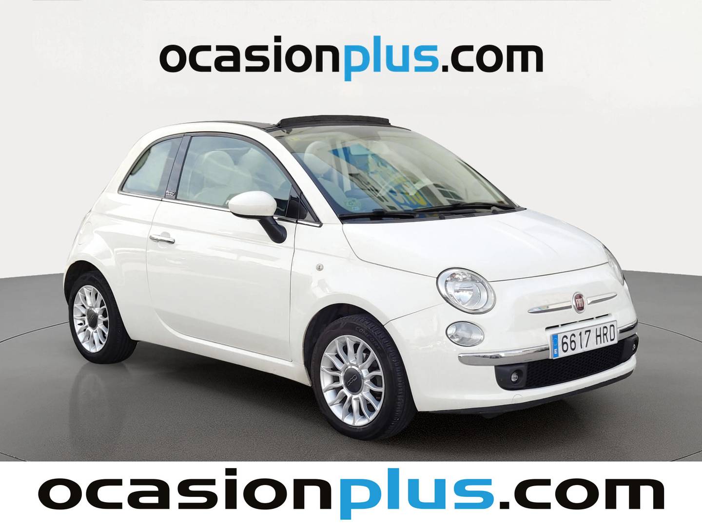 Foto trasera Fiat 500C Fiat 500C 1.2 8v Sport Cabrio (69 CV) izquierda