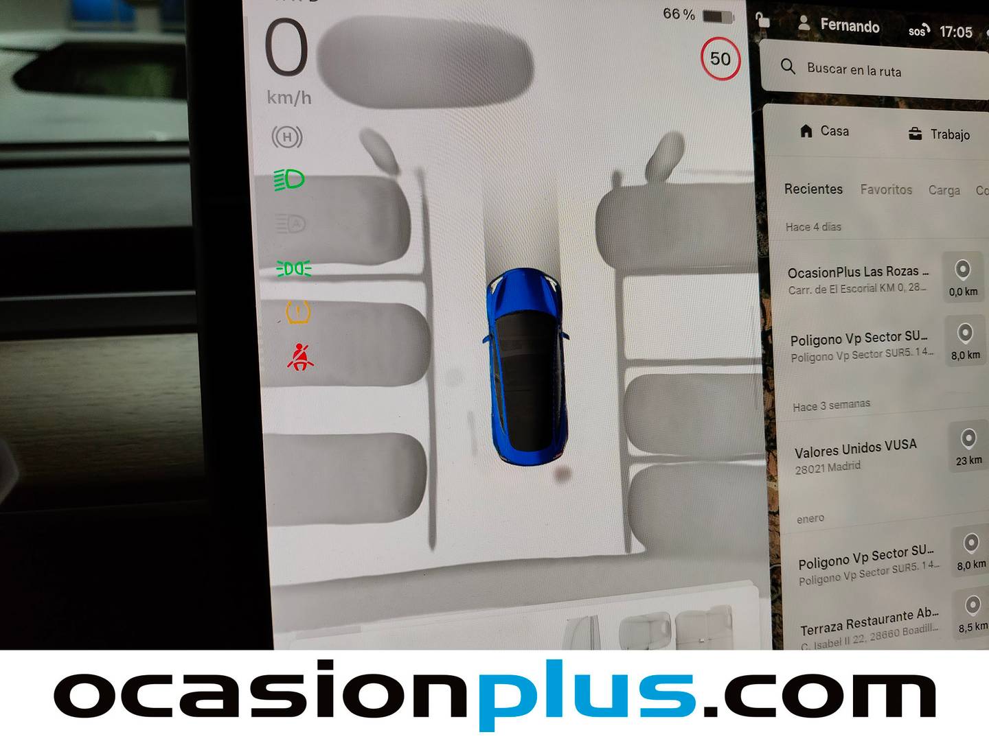 Equipamiento del Tesla Model 3 Tesla Model 3 Gran Autonomía RWD (283 CV)