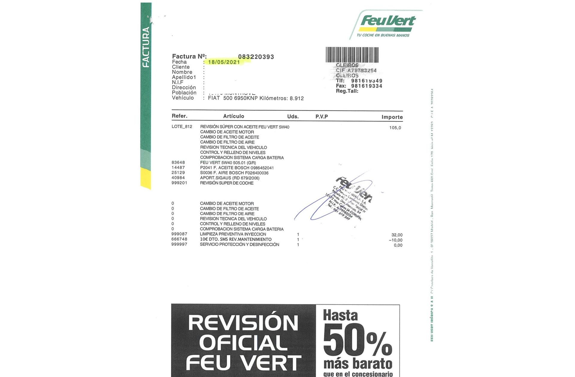 Fiat 500 1.2 Lounge - foto 23