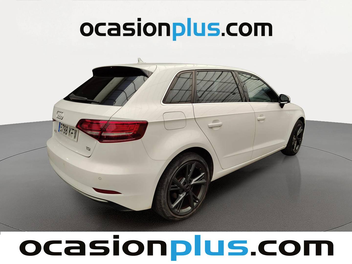 Foto trasera Audi A3 Audi A3 Sportback design edition 1.6 TDI (116 CV) derecha