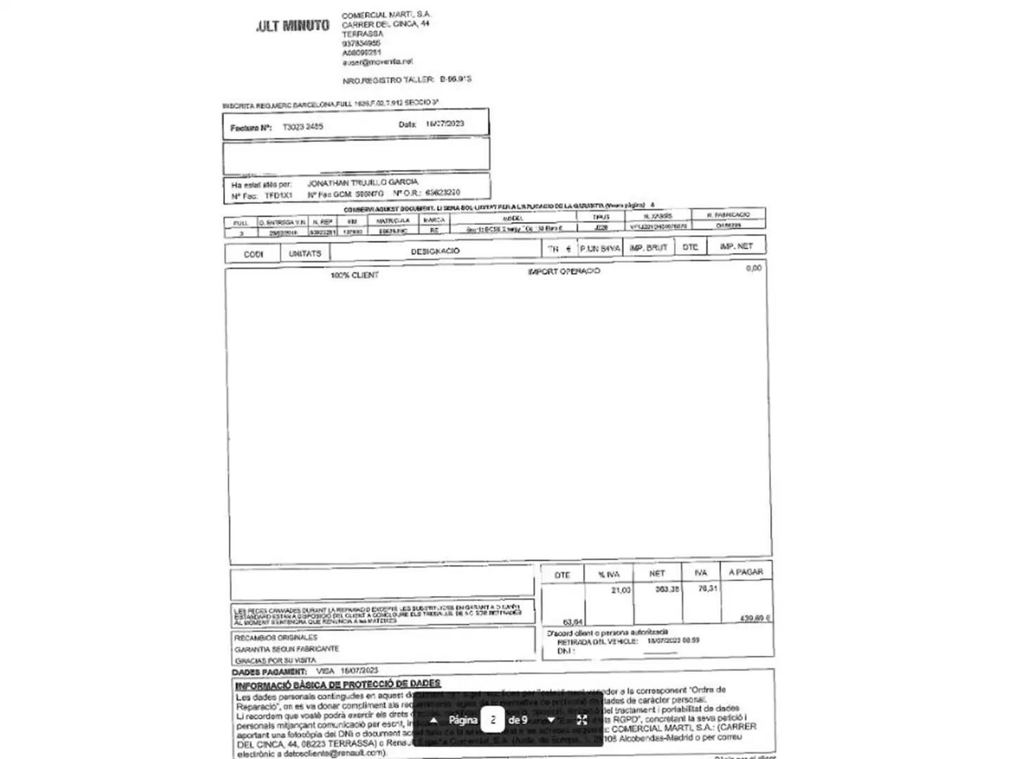 Foto Renault Scénic Renault Scenic dCi 130 Bose Energy (130 CV)