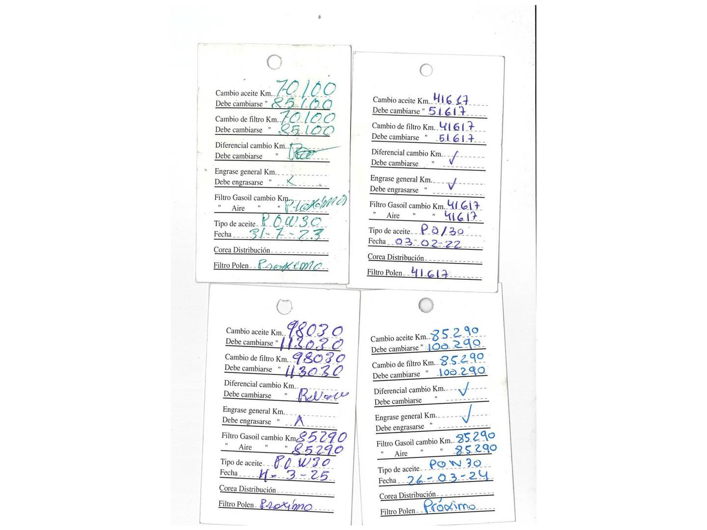 Foto del mantenimiento del Peugeot 3008 Peugeot 3008 BlueHDI 180 S&S GT Line EAT8 (180 CV)