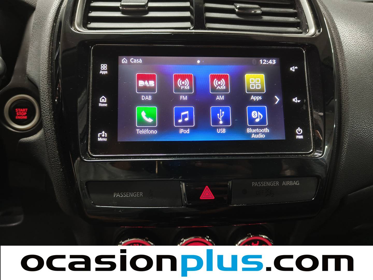 Extras y acabados del Mitsubishi ASX Mitsubishi ASX 160 MPI Motion (117 CV)