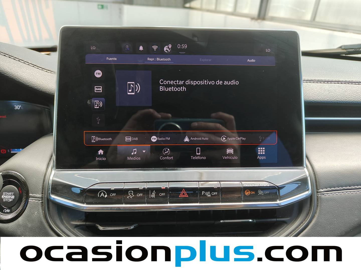 Equipamiento del Jeep Compass Jeep Compass 1.3 Gse Limited 4x2 FWD(130 CV)