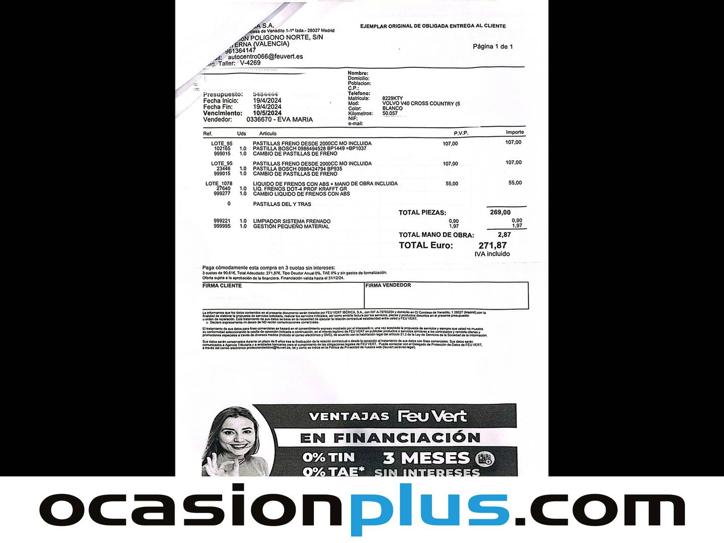 Foto Volvo V40 Cross Country Volvo V40 Cross Country D2 Plus (120 CV)