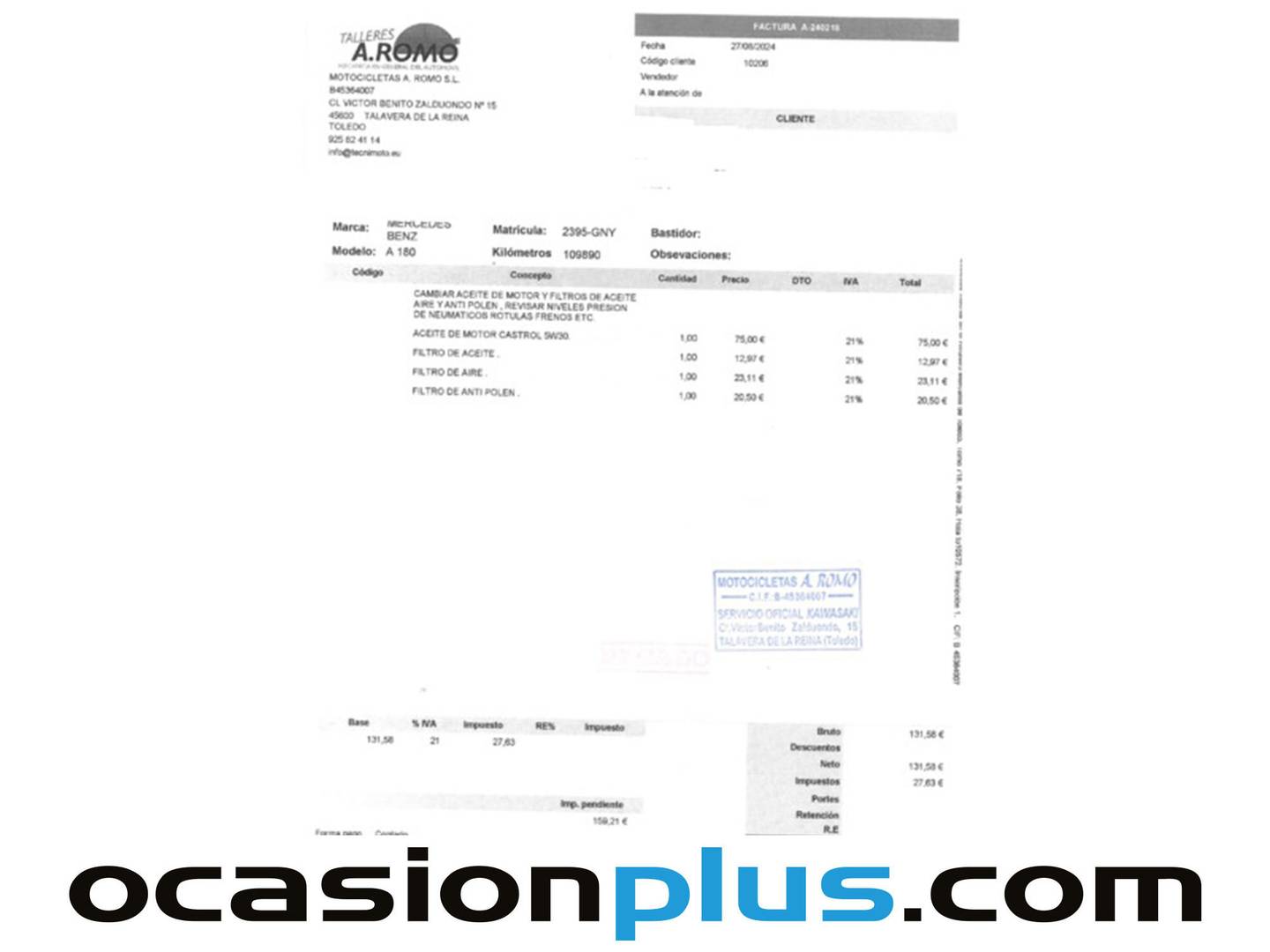 Foto Mercedes Clase A Mercedes-Benz Clase A 180 (116 CV)