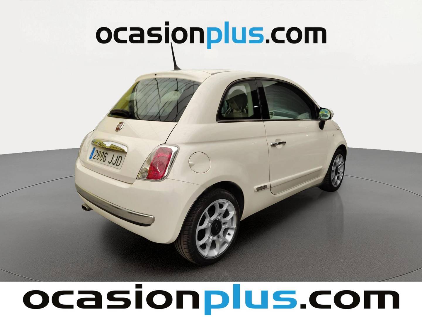 Foto trasera Fiat 500 Fiat 500 1.2 8v Lounge (69 CV) derecha