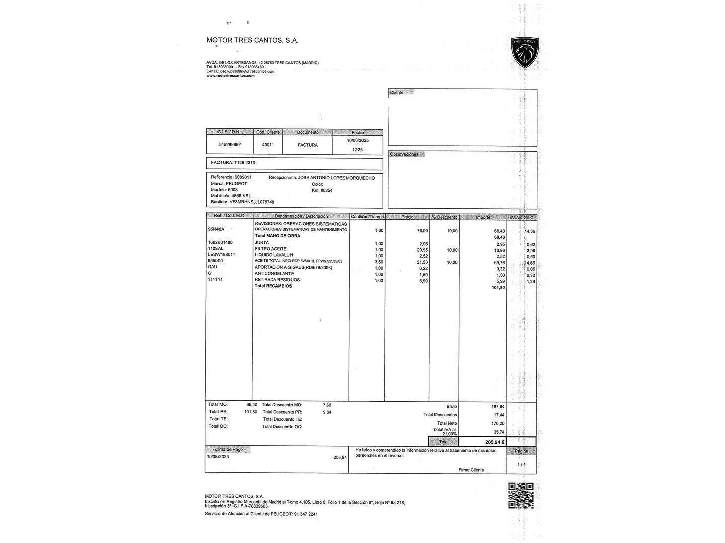 Foto Peugeot 5008 Peugeot 5008 PureTech 130 S&S Allure (130 CV) 7 Plazas
