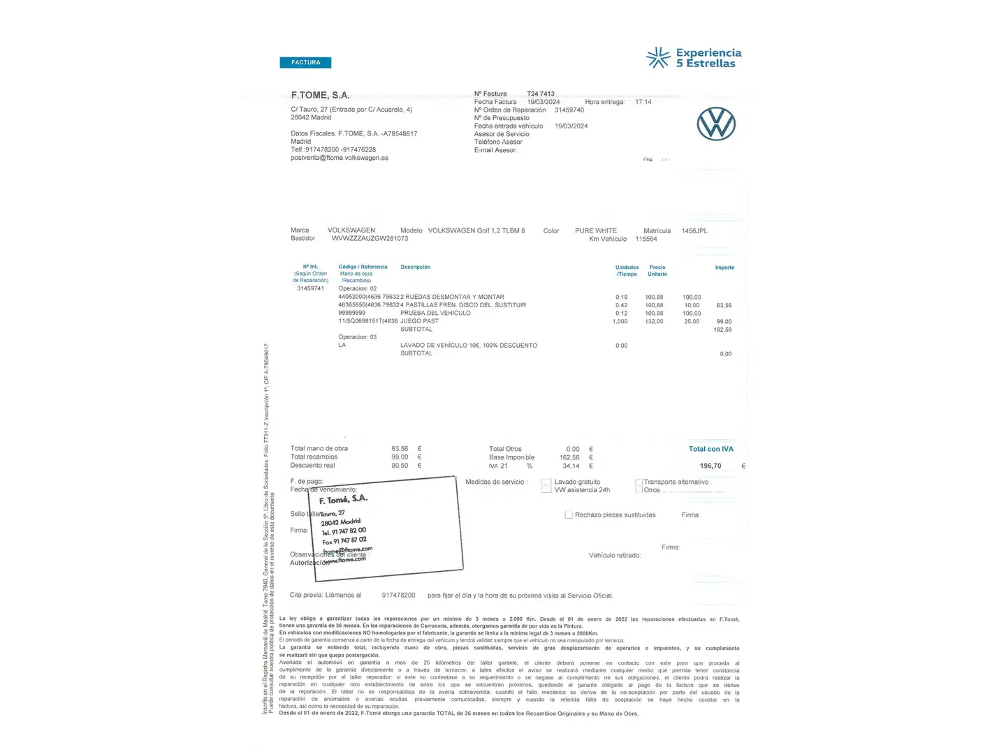 Foto Volkswagen Golf Volkswagen Golf Special Edition 1.2 TSI BMT (110 CV)