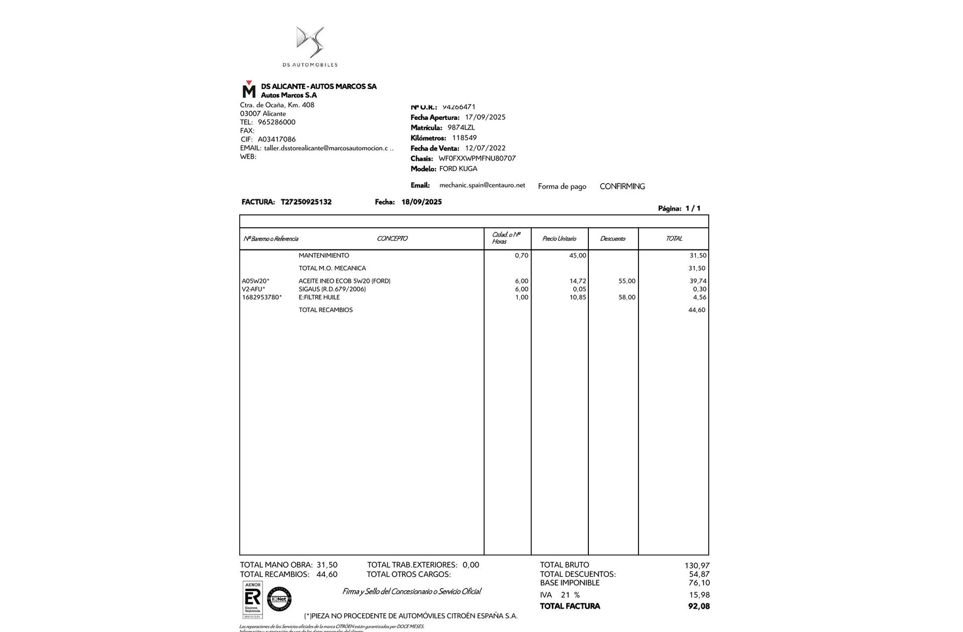 Ford Kuga 1.5 EcoBlue ST-Line - foto 20
