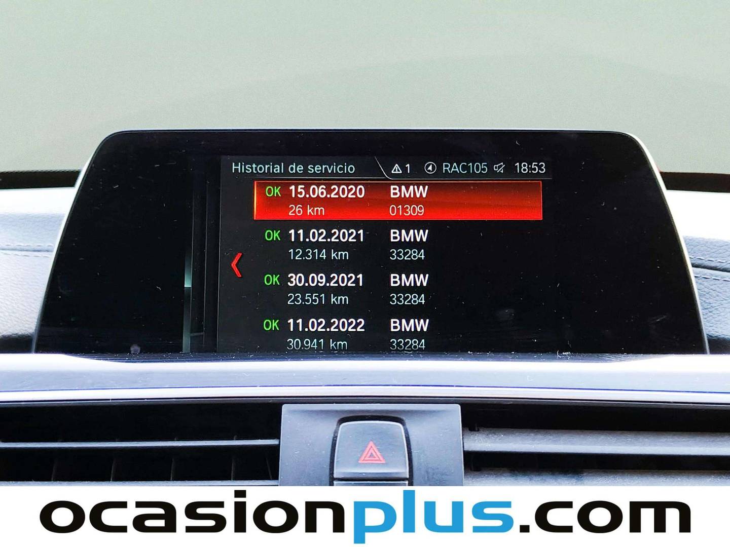 Foto del mantenimiento del BMW Serie 3 BMW Serie 3 320i Gran Turismo (184 CV)