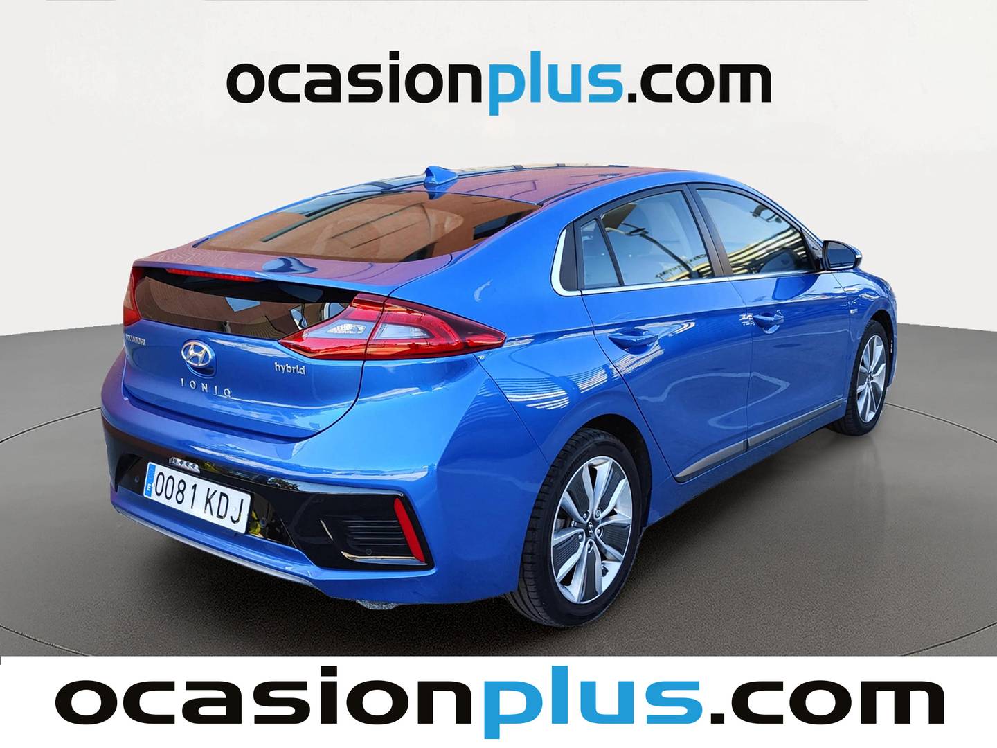 Foto trasera Hyundai IONIQ Hyundai Ioniq 1.6 GDI HEV Tecno DCT (141 CV) izquierda