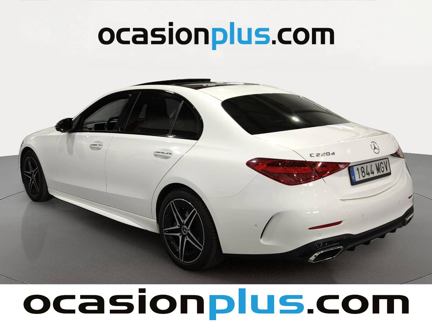 Foto trasera Mercedes Clase C Mercedes Clase C 220 d (200 CV) Pack AMG derecha