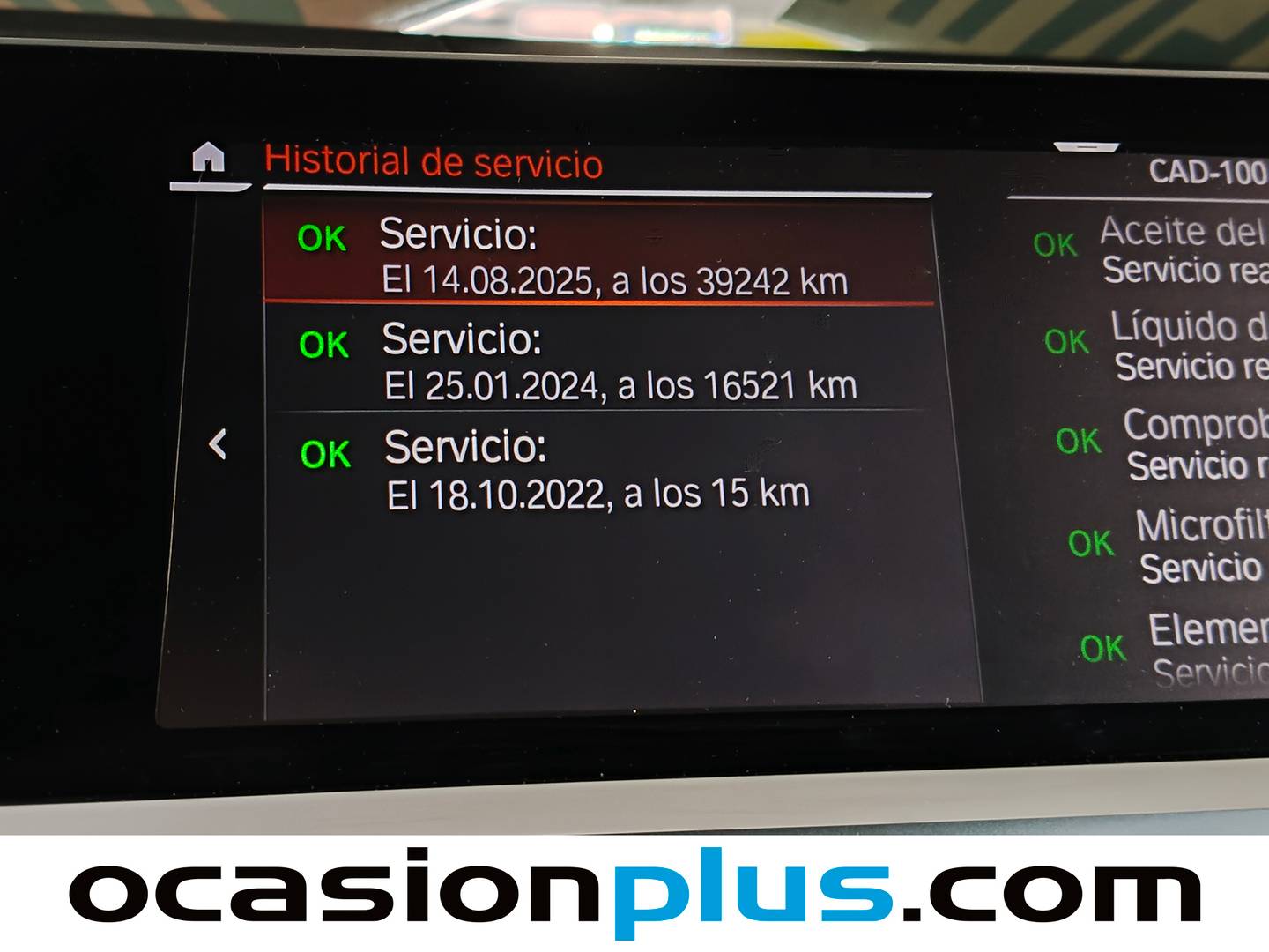 Foto del mantenimiento del BMW Serie 4 BMW Serie 4 420d Coupe  (190 CV) PACK M