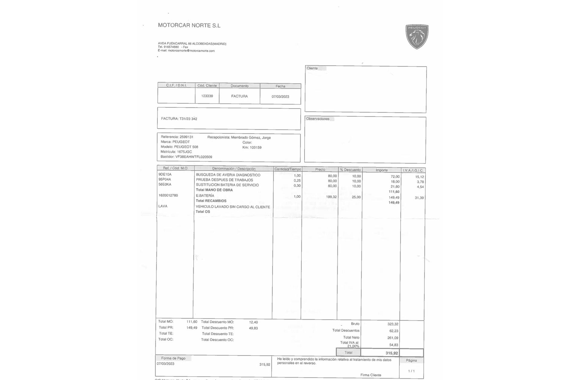 Peugeot 508 SW BlueHDi 180 Allure EAT6 - foto 25