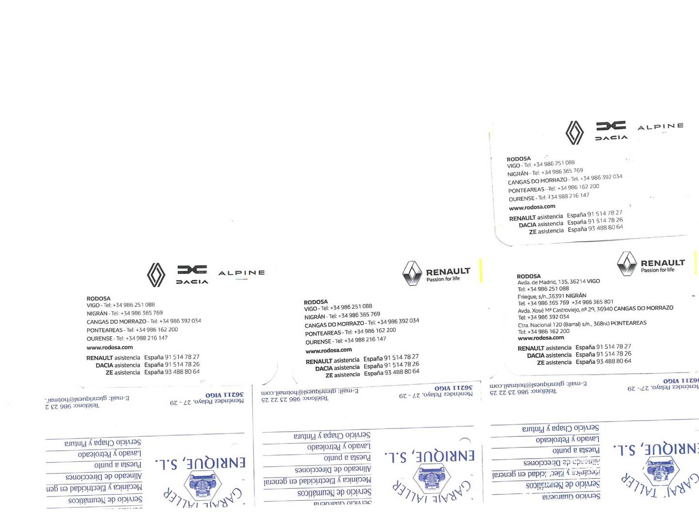 Foto del mantenimiento del Renault Espace Renault Espace Initiale Paris Blue dCi (200 CV) EDC 7 Plazas
