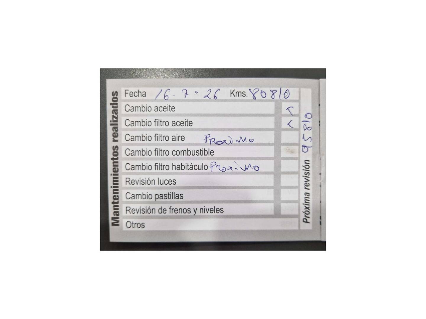 Foto del mantenimiento del BMW Serie 1 BMW Serie 1 120i (178 CV)  Pack M