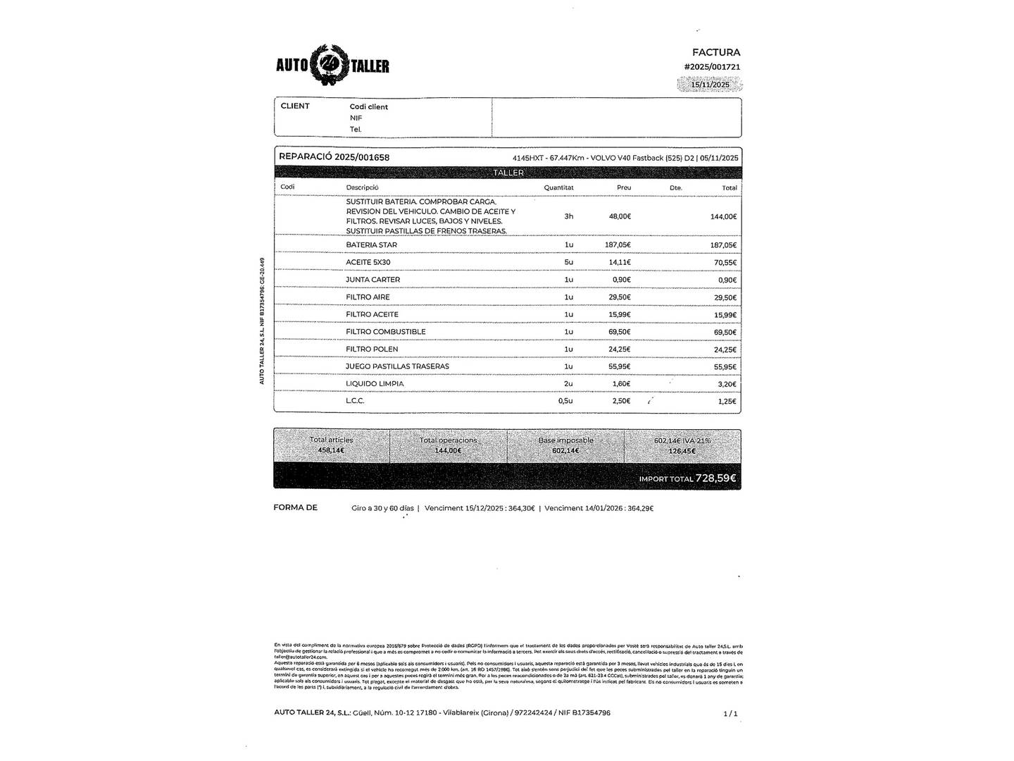 Foto Volvo V40 Volvo V40 D2 Kinetic (115 CV)