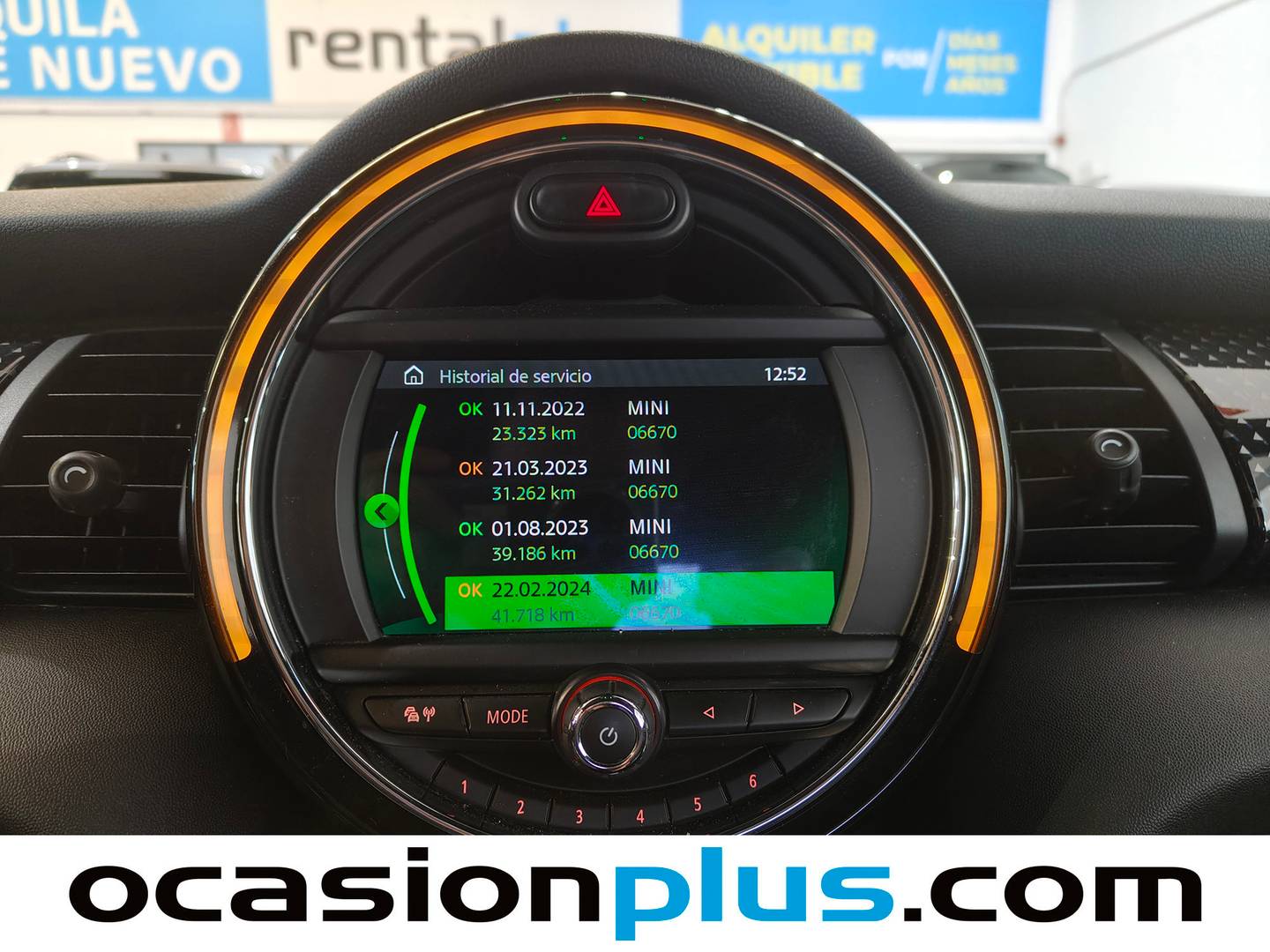 Foto del mantenimiento del Mini MINI Mini MINI Cooper Cabrio (136 CV)