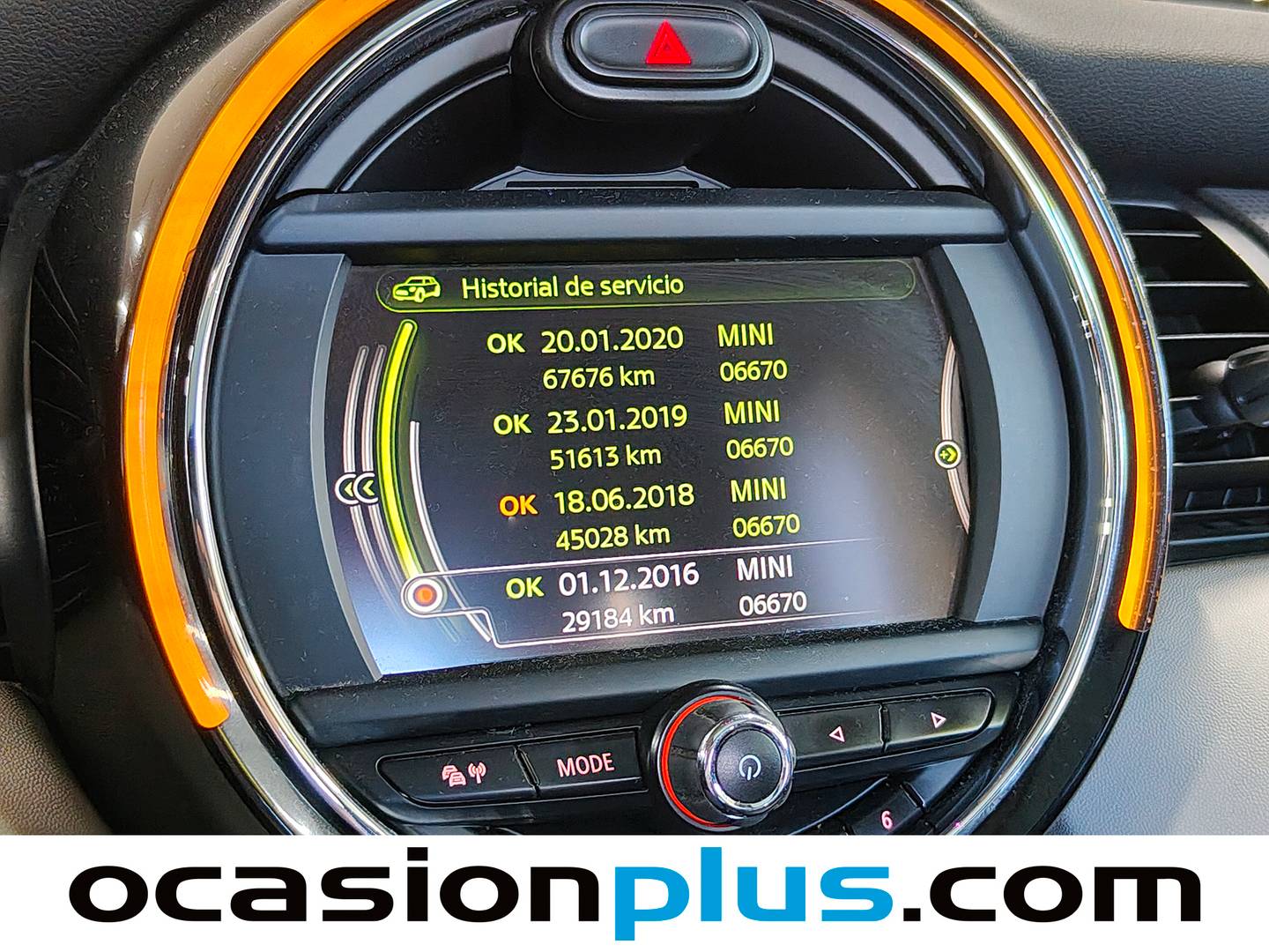 Foto del mantenimiento del Mini MINI Mini MINI Cooper 5 Puertas (136 CV)