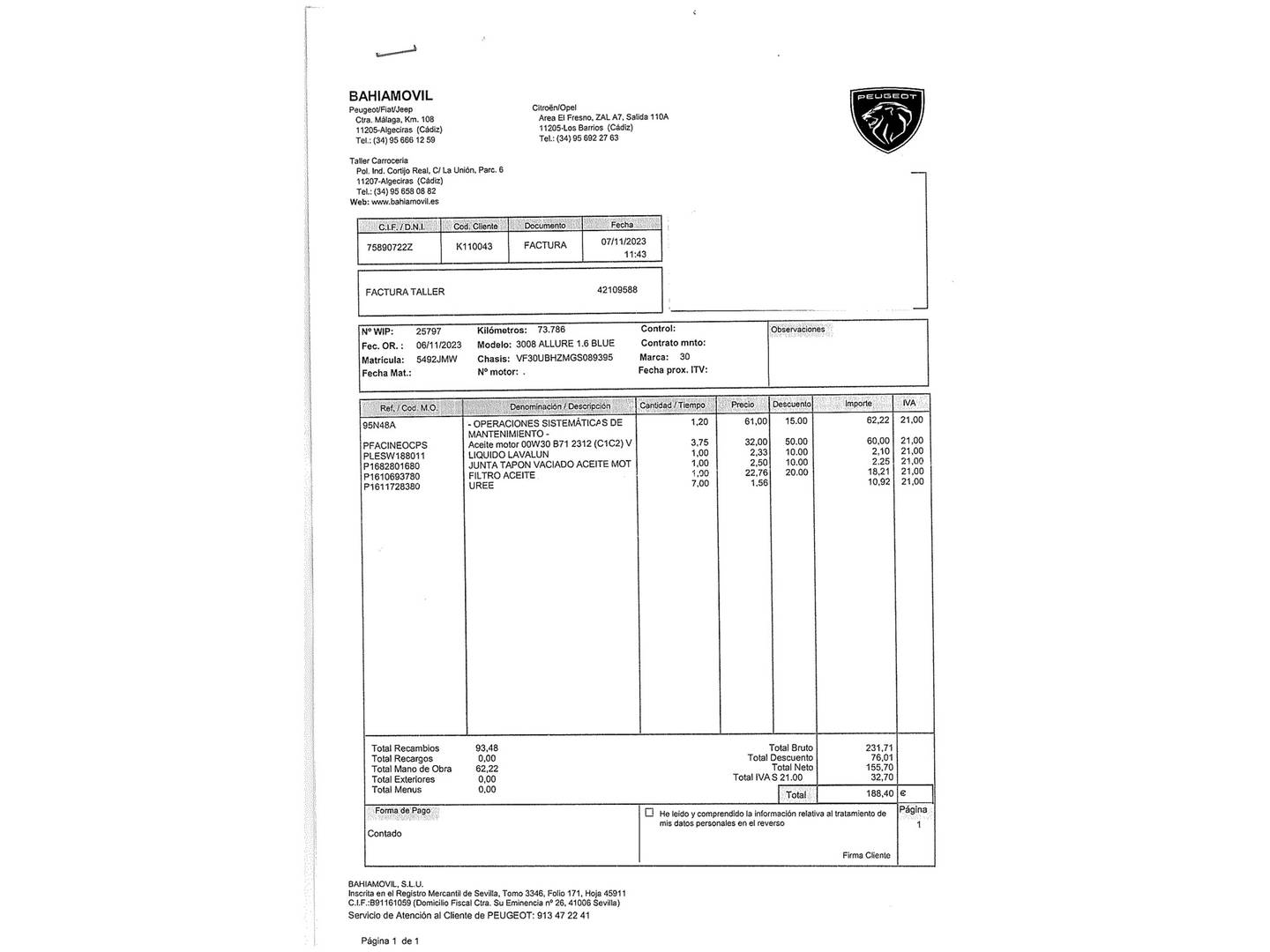 Foto Peugeot 3008 Peugeot 3008 1.6 BlueHDi FAP Allure (120 CV)