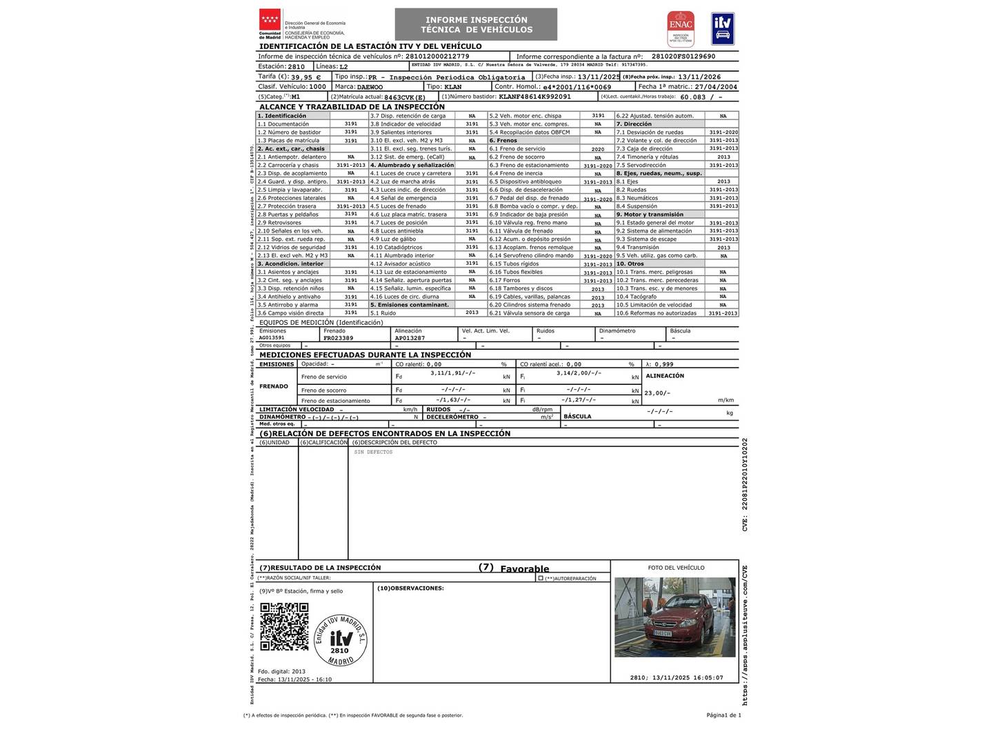 Daewoo Lacetti Daewoo Lacetti 1.6 16v SX (109 CV) de segunda mano