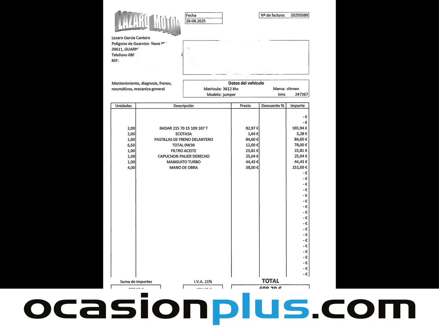 Foto Citroën Jumper Citroen Jumper BlueHDi 130 35 L3H2 (131 CV)