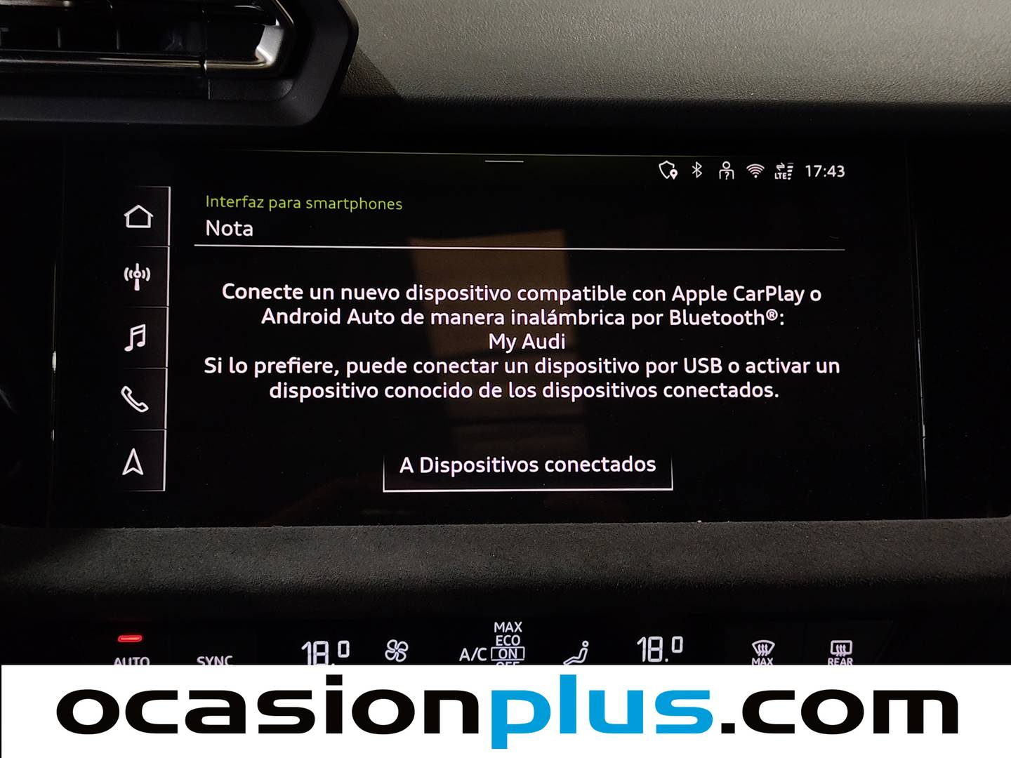 Accesorios del Audi A3 Audi A3 Sportback Black line edition 35 TFSI (150 CV) S tronic