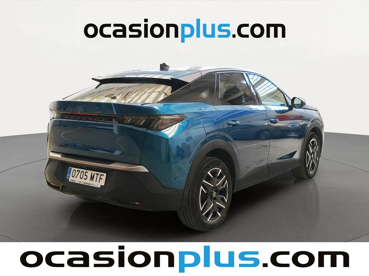 Foto trasera Peugeot 3008 Hybrid Peugeot 3008 Allure Hybrid eDCS6 (136 CV) izquierda