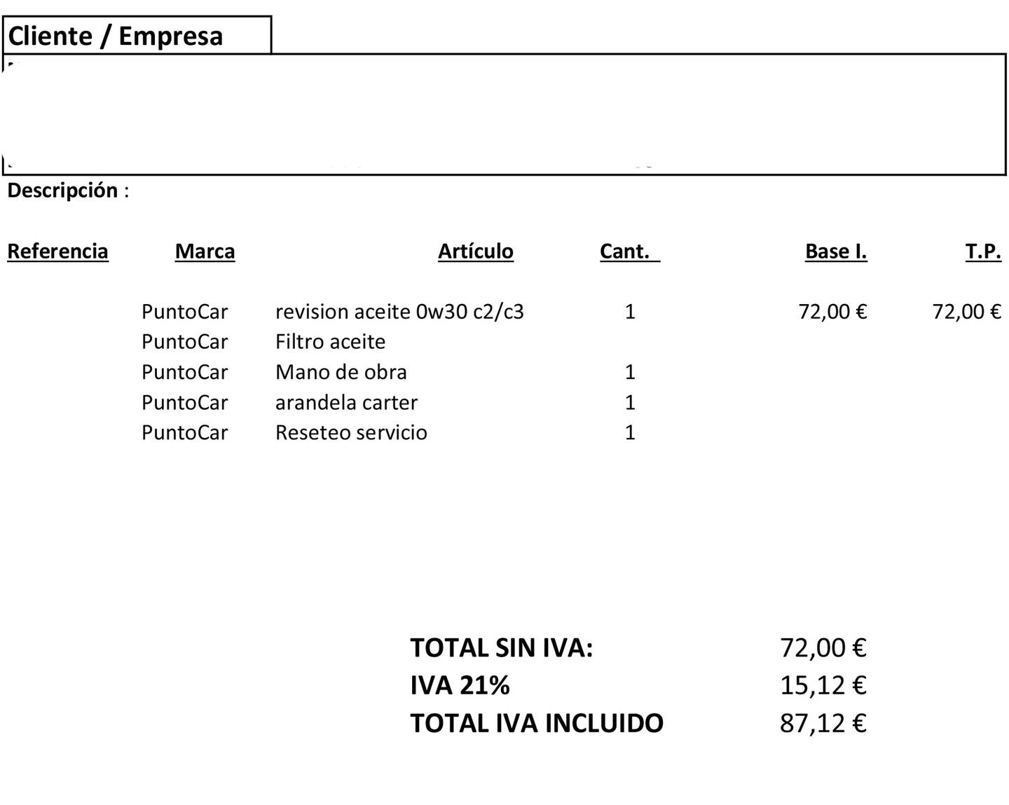 Foto del mantenimiento del Renault Captur Renault Captur Techno TCe (90 CV)