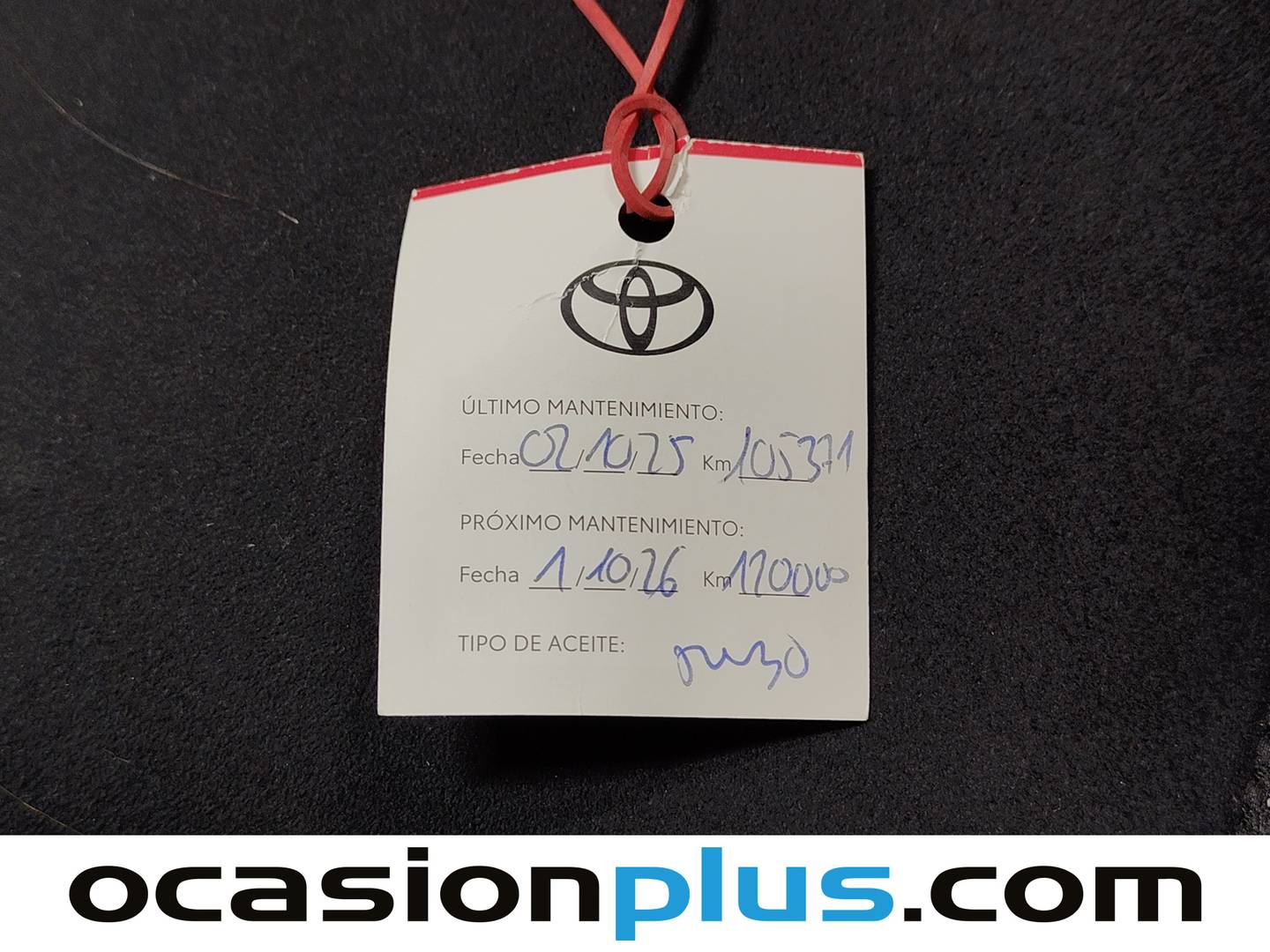 Foto del mantenimiento del Toyota Rav4 Toyota Rav4 2.5l hybrid Feel! 4WD (197 CV)