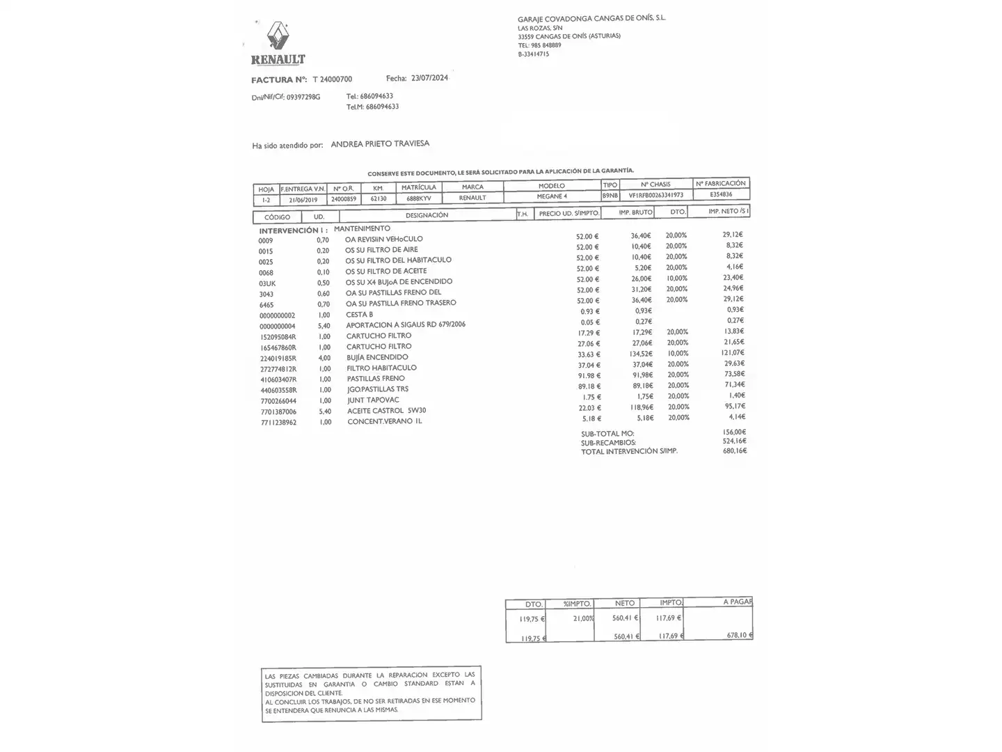 Foto Renault Mégane Renault Megane Zen TCe  (140 CV) GPF