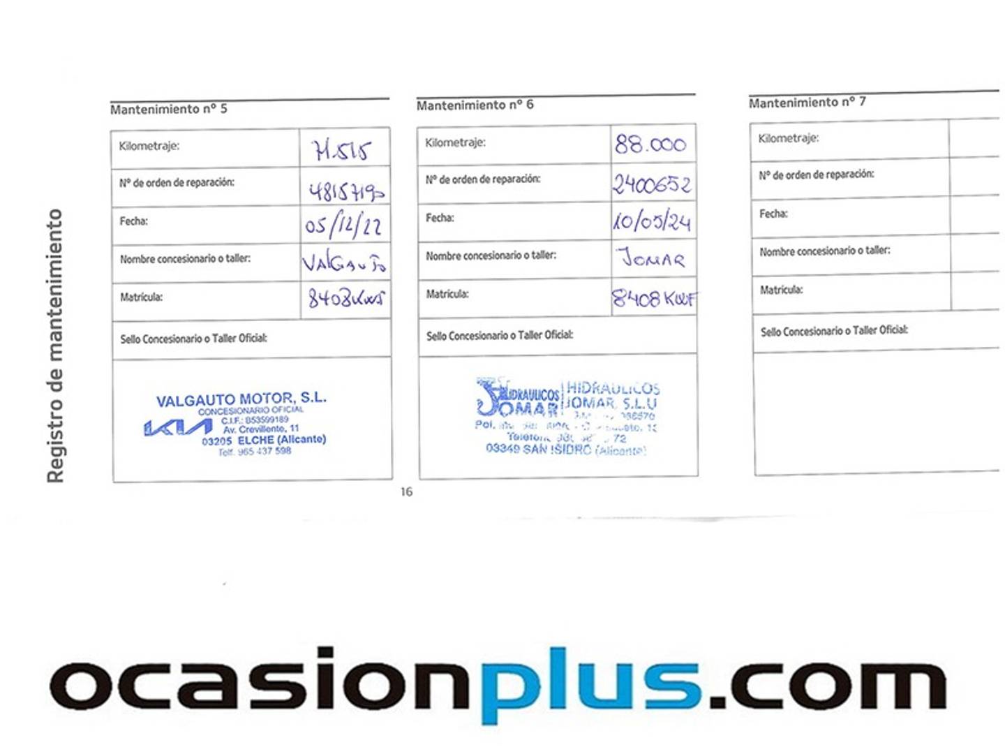 Foto del mantenimiento del KIA Ceed Kia Ceed 1.6 CRDi Tech DCT (136 CV)