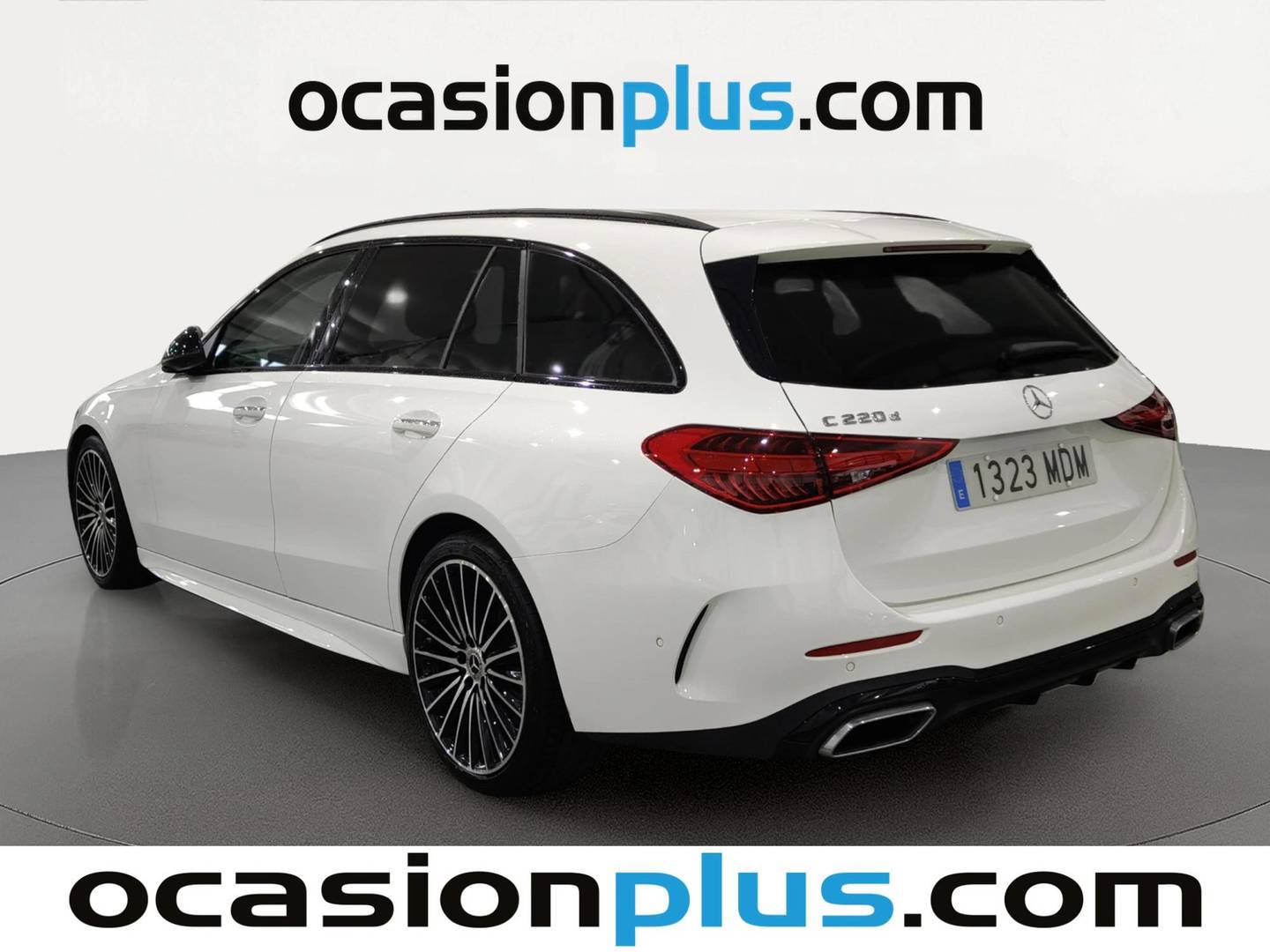 Foto trasera Mercedes Clase C Mercedes Clase C Estate 220 d (200 CV) Pack AMG izquierda