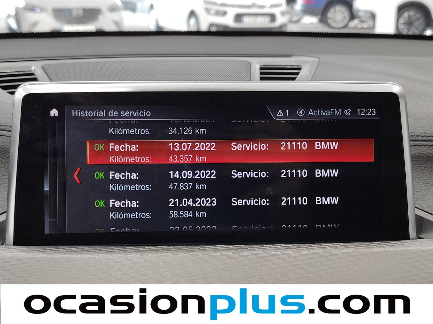 Foto del mantenimiento del BMW X2 BMW X2 sDrive18d (150 CV) Pack M